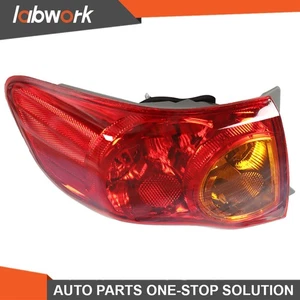 Labwork Outer Tail Light Assembly Lamp Red For Toyota Corolla 2009 2010 Driver - Picture 1 of 14