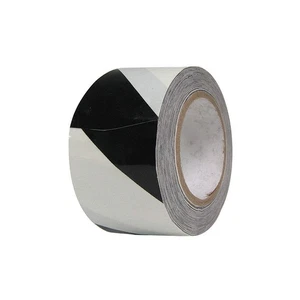 CONDOR 6FXV6 Floor Tape,Black/White,2 inx108 ft,Roll 6FXV6 - Picture 1 of 1