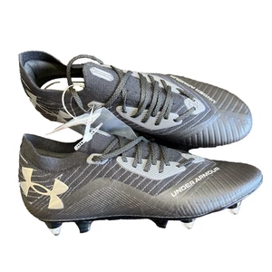 Under Armour UA Shadow Intellknit Elite Cleat Size 11 Black 3028551-001 NEW - Picture 1 of 9