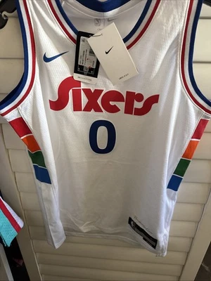 Maxey Large Sixers Youth Jersey  - Image 1 of 4