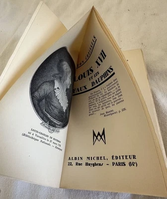 LOEN CRESSELS LOUIS XVII ET FAUX DAUPHINS 1936 LUIGI XVII RIVOLUZIONE FRANCESE - Immagine 1 di 2