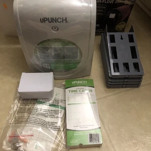 Reloj de tiempo para empleados Upunch HN1000 con llave - Imagen 1 de 5