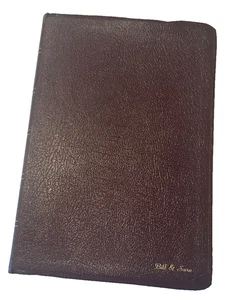 NIV Large Print Thinline Bible 1996 Burgundy Bonded Leather 1984 - Imagen 1 de 17
