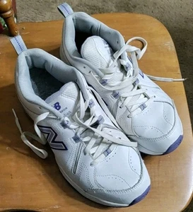 New Balance 608v4 Damenschuhe Größe 9 lila weiß sehr gut - Bild 1 von 11