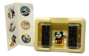 DISNEY'S Tiny Theater Little Golden Books 10 Boxed Stickers 1993 Mickey Figure - Picture 1 of 9