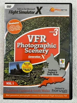 VFR Scenery Scenery X Southern England & South Wales - Vol. 1 - Windows PC - FSX - Image 1 of 4
