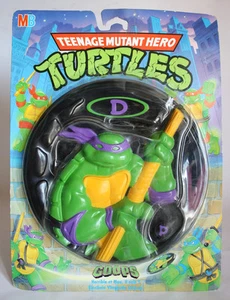 MUY RARO 1990 TMNT MUTANT TORTUGAS NINJA GOOPS DONATELLO FRISBEE ¡NUEVO SELLADO! - Imagen 1 de 7