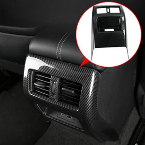 For Nissan Altima 2019-2024 Carbon Fiber Air Conditioning Vent Outlet Cover Trim - Picture 1 of 7
