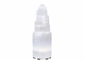 Himalayan Glow Natural Selenite Lamp with Dimmer Switch | 5-7 LBS | MaxStrata® - Picture 1 of 5
