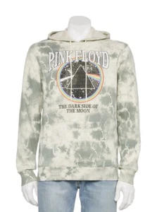 Pink Floyd Dark Side Of The Moon 50th Graphics Hoodie Mens L Long Sleeve New - Picture 1 of 3