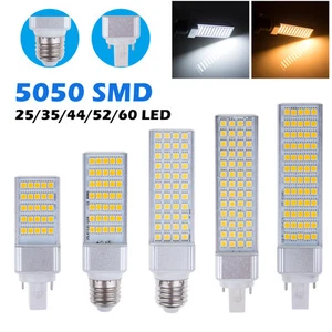 E27 G24 5W 7W 9W 11W 13W 3528 5050 SMD LED Spot Light Bulb Lamp Warm Day White - Imagen 1 de 1