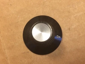 NOS Vintage Rogan Bros Black Silver Knob Witch Hat 1960s Sunn Guitar / Amp (Qty) - Picture 1 of 5