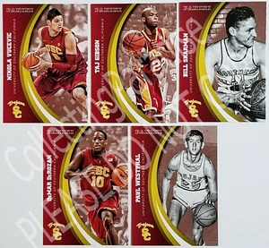 2015 Panini USC Trojans 77 Card Set BILL SHARMAN NIKOLA VUCEVIC DEMAR DEROZAN - Picture 1 of 9