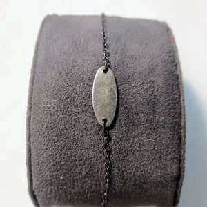 925 Sterling Silver Chain Bracelet Vintage - Picture 1 of 6