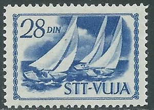 1952 TRIEST B SPORT REGATE SEELICHE 28 D POSTFRISCH ** - RB16-9 - Bild 1 von 1