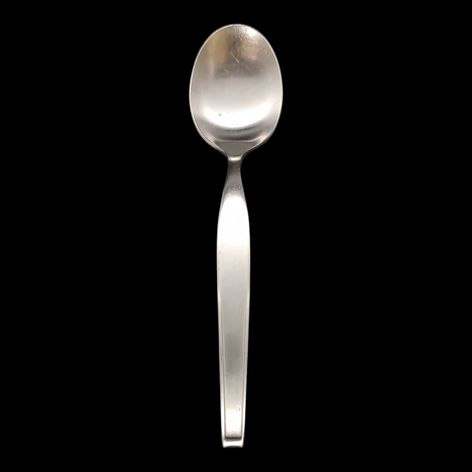 1 Noritake Fantasy Teaspoon - 5 7/8" 18-8 Stainless Steel Satin Japan - Image 1 of 4