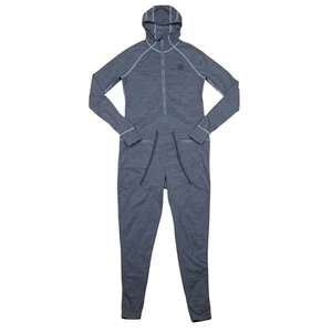 Airblaster Women's Merino Wool Ninja Suit Baselayer Blue Sz Medium - Picture 1 of 11
