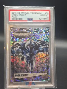 2015 Upper Deck Marvel Vibranium - Moon Knight Raw #58 - PSA 10 gemme ottime condizioni Pop 6! - Foto 1 di 4