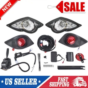 Golf Cart LED Headlight & Tail Light Gas or Electric For Yamaha Drive G29 07+ - Picture 1 of 12