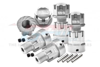 GPM SCX6010+20MM HEX ADAPTERS +20mm WHEEL LOCK FOR AXIAL RC 1/6 4WD SCX6 Crawler - Image 1 of 4