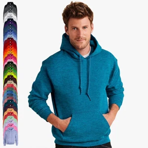 GILDAN Unisex Kapuzenpullover Heavy Blend Sweater Hoodie Pullover Gr. 3XL - 5XL - Picture 1 of 39