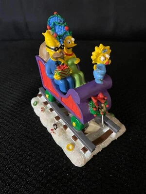 The Simpsons ~ Hamilton Collection "ALL BOARD FOR THE HOLDAYS" ~ NO COA - Bild 1 von 4