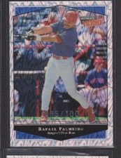 1999 UPPER DECK ULTIMATE VICTORY PARALLEL 100 #114 RAFAEL PALMEIRO RARE SP #/100