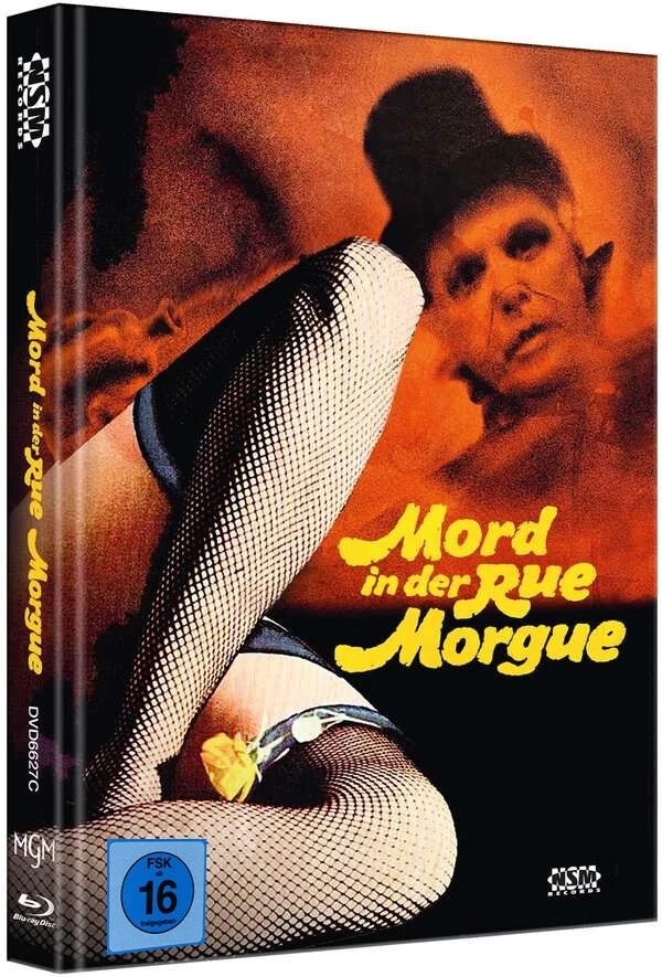 Mediabook MORD IN DER RUE MORGUE Cover C LIMITED BLU-RAY DVD Gordon Hessler 1971 - Bild 1 von 1