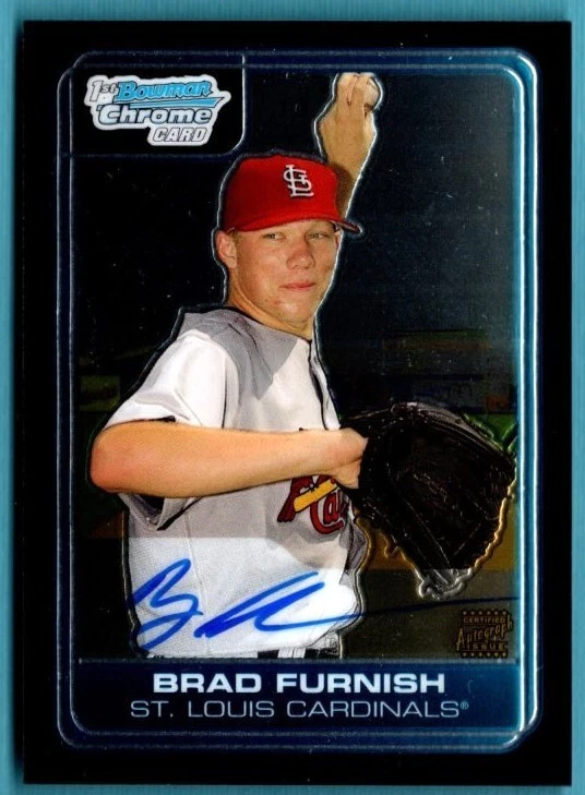 2006 Bowman Draft Chrome  Autograph  Auto Brad Furnish Card # DP79 - Image 1 of 1