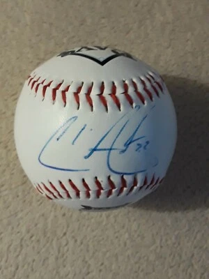 克里斯·阿切尔 美国职棒大联盟 签名 亲笔签名 棒球 坦帕湾 光线 海盗 双胞胎 — 第 1/4 张图片