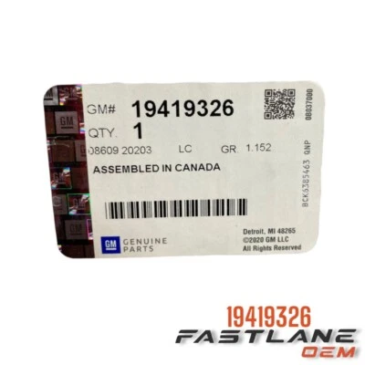 Chevrolet Silverado 2500 HD 2017-2019 bloque de motor cable de calefacción nuevo OEM 19419326 Foto 1 de 4