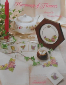 Framecraft Christine Hinchley "Harmony of Flowers" CHART ONLY - Picture 1 of 1