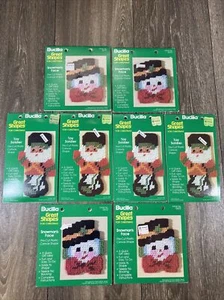 Bucilla Great Shapes for Christmas Snowman’s Face Toy Soldier Craft Kits - Picture 1 of 7