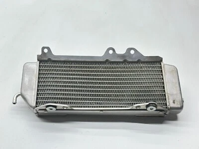 2014 Kawasaki KX250F Left Side Radiator OEM Non Fill Cooling System 39061-0190  - Image 1 of 3