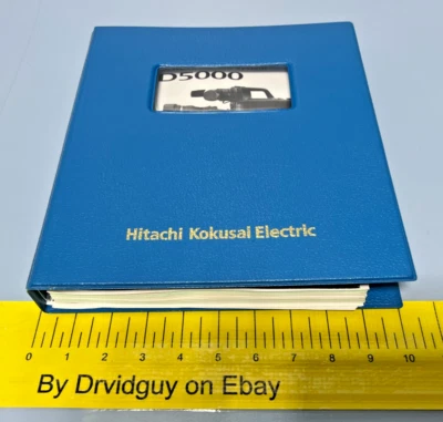 Hitachi Model Z-HD5000 Color Camera Service Manual - Image 1 of 3