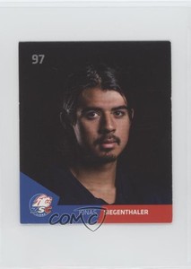 2015-16 Ochsner Hockey Swiss National League Stickers Jonas Siegenthaler #071