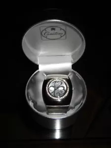 Curations Silver Tone Watch New In Box w/ New Battery & Extra Batteries Included - Picture 1 of 9