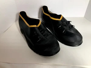 NEW! LACROSSE Men’s Overboots 4-Buckle Black Rubber - Size 16 - Picture 1 of 11