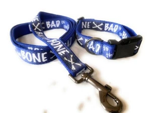 Collares y cables Bad to the Bone para perro (azul) - hechos en Australia - Imagen 1 de 8