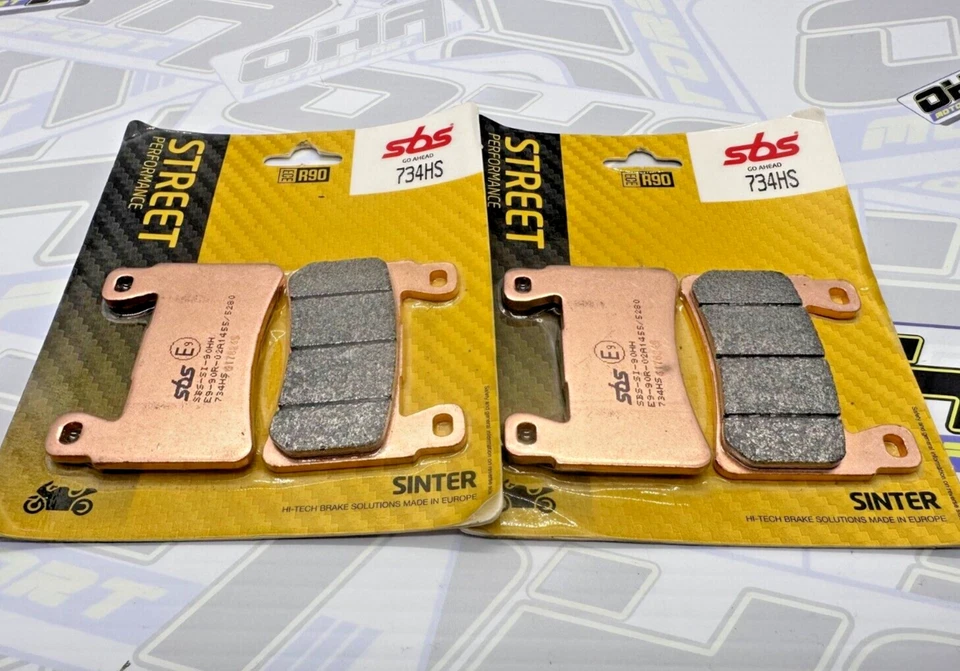 SBS HS Street Sinter HH Front Brake Pads for Honda VTR1000 SP2 2002-2006 - Image 1 of 1