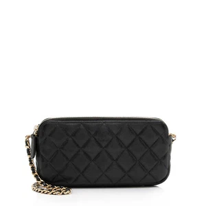 DAMAGED - Chanel Caviar Leather Classic Clutch with Chain - Picture 1 of 16