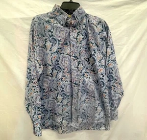 Camicia grande George Straight Wrangler collezione western Paisley - Foto 1 di 4