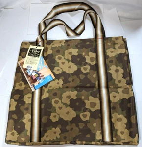 Kravitz Krabag Cotton Eco Tote Shopping Big Shoulder Bag 18x16in Japan KBB1-5317 - Picture 1 of 10
