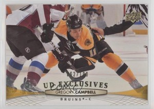 2011-12 Upper Deck UD Exclusives /100 Gregory Campbell #443