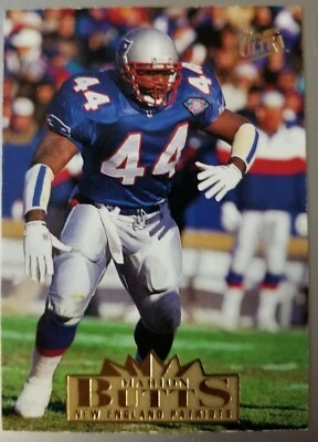 Marion Butts New England Patriots 1995 Fleer Ultra Football Card #200 Mint - Image 1 of 2