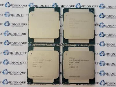 Lot of 4 INTEL Xeon E5-2650V3 SR1YA 2.30 GHz 25 MB Intel Cache 105 W SKU 13681 - Image 1 of 2