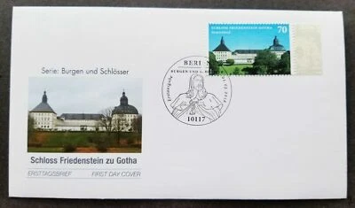 [SJ] Germany Castles And Palaces 2018 Friedenstein Castle Gotha (stamp FDC) - Image 1 of 4