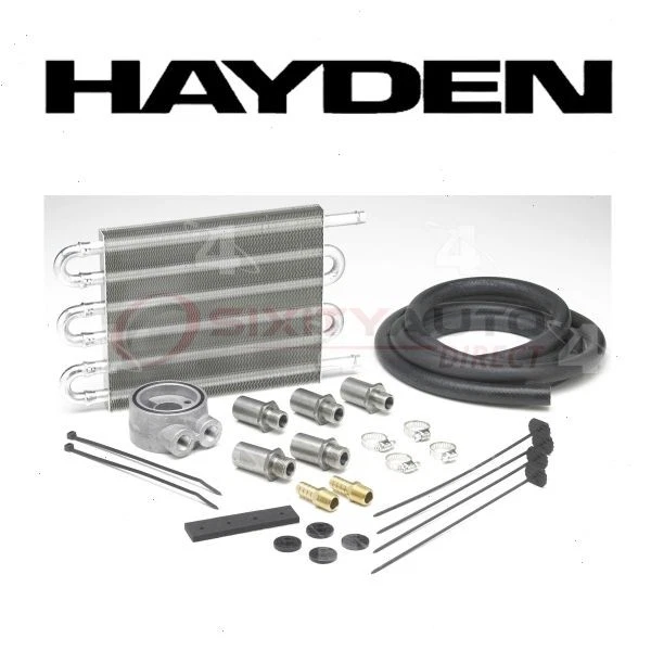 Hayden Engine Oil Cooler for 1978-1989 Plymouth Caravelle - Belts Cooling wr Foto 1 de 4