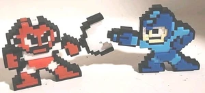 Jakks Pacific Mega Man 8-Bit 2,5'' Figur Capcom 2 Stück (T164) - Bild 1 von 12