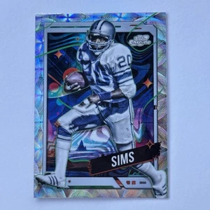 2024 Topps Chrome Cosmic - Billy Sims #32 Detroit Lions Nucleus Rifrattore - Foto 1 di 2
